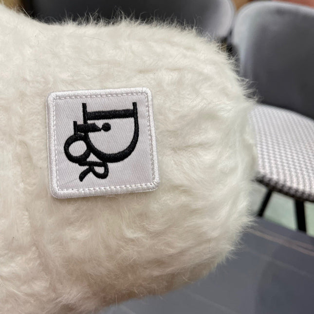 BUCKET HAT IN IVORY BEIGE MIXED WOOL 416224