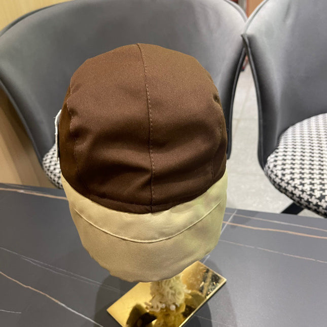 TRAPPER HAT IN BROWN SUEDE AND RABBIT FUR 439534