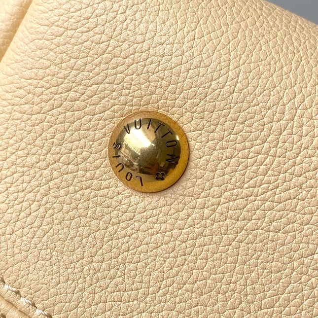 LOW KEY HOBO PM 28 IN URBAN YELLOW CALFSKIN GOLD BUCKLE