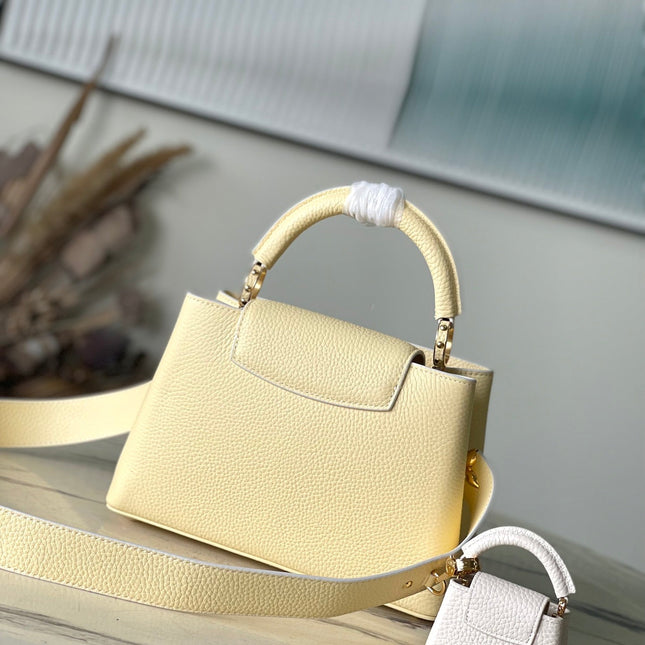 CAPUCINES BB 26 IN BANANA YELLOW TAURILLON