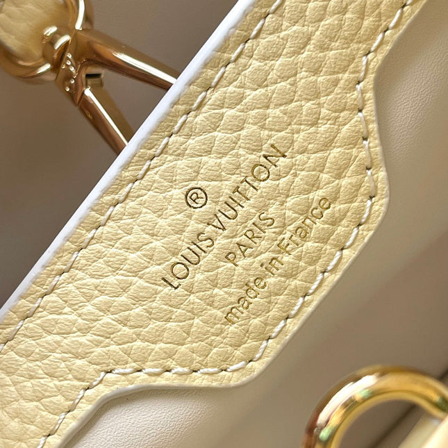 CAPUCINES BB 26 IN BANANA YELLOW TAURILLON