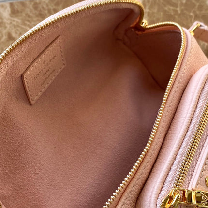 MINI BUMBAG 17 IN GRADIENT PINK MONOGRAM EMPREINTE LEATHER GOLD HARDWARE