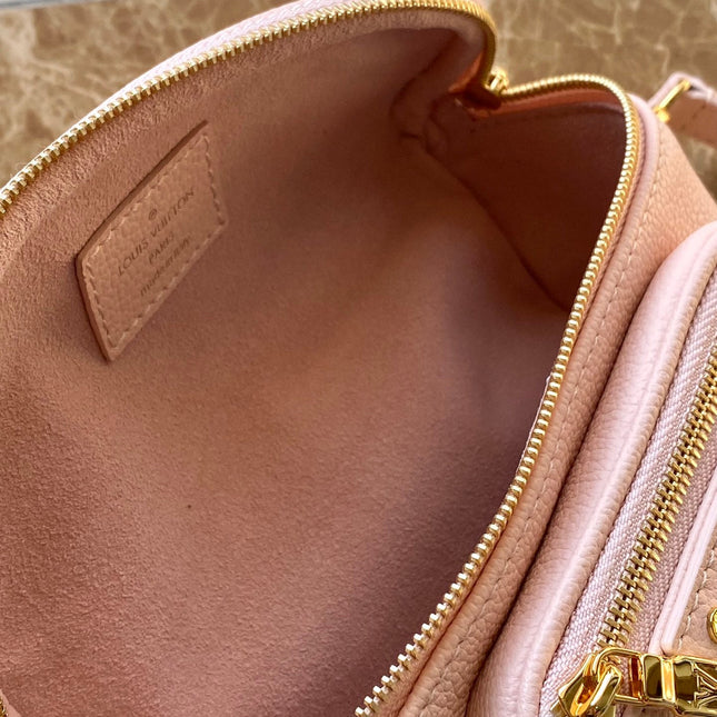 MINI BUMBAG 17 IN GRADIENT PINK MONOGRAM EMPREINTE LEATHER GOLD HARDWARE