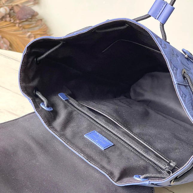 CHRISTOPHER MM 44 IN SAPPHIRE BLUE TAURILLON