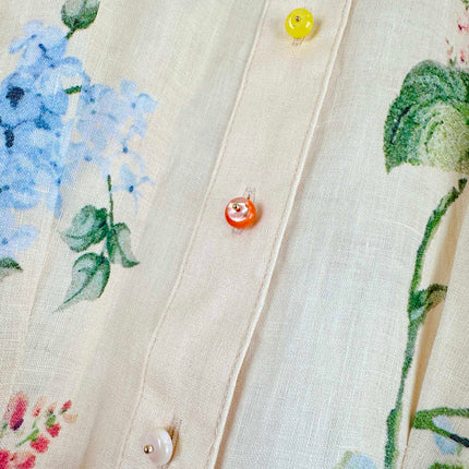 HALLIDAY TUCKED SHIRT DRESS 25S IN LINEN 266345