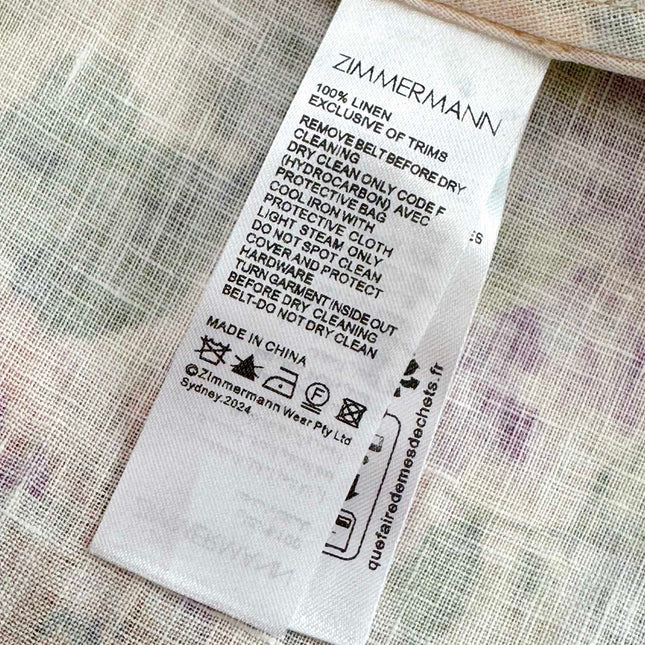 HALLIDAY TUCKED SHIRT DRESS 25S IN LINEN 266345