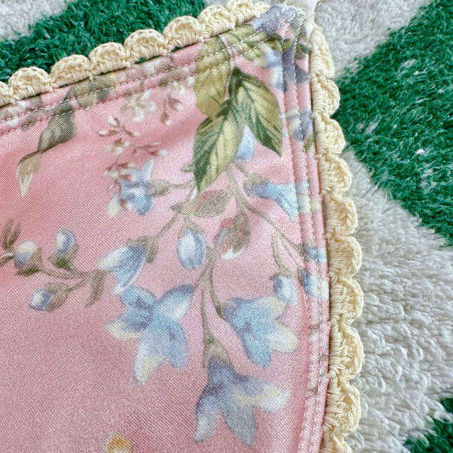 ZIMMERMANN BIKINI WITH PLUNGING NECKLINE 270509