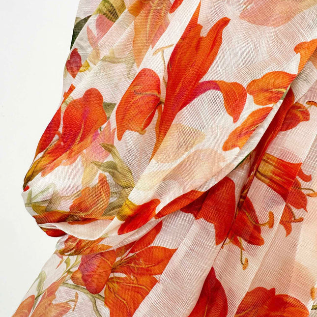 LANTERN SLEEVE MINI DRESS 25S IN SILK 266357