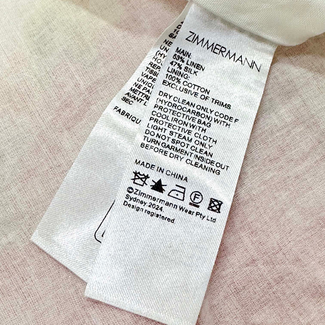 LANTERN SLEEVE MINI DRESS 25S IN SILK 266357