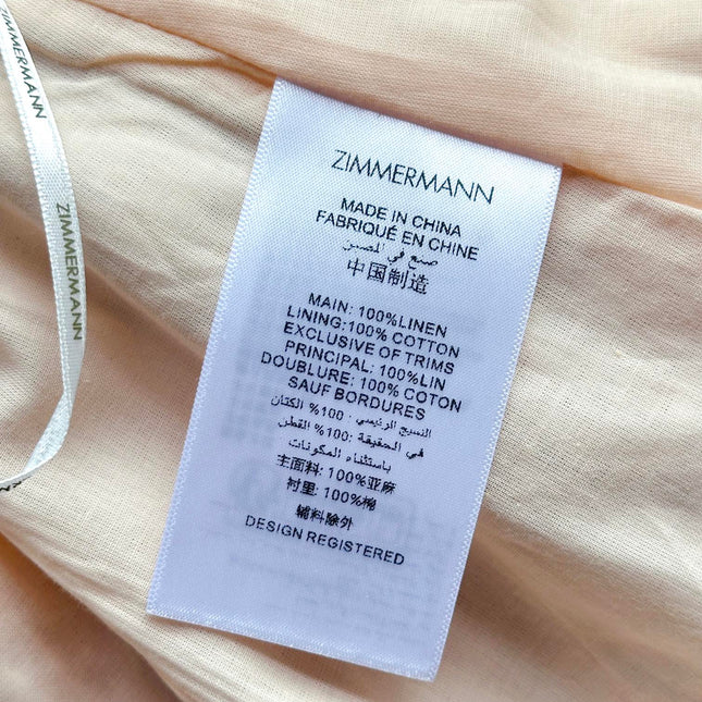 ZIMMERMANN PLEATED SHORTS 270176