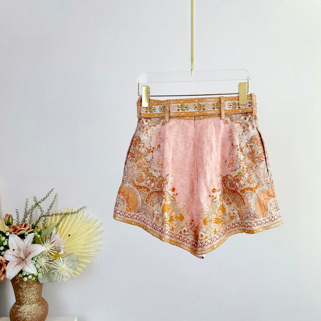 ZIMMERMANN PLEATED SHORTS 270176