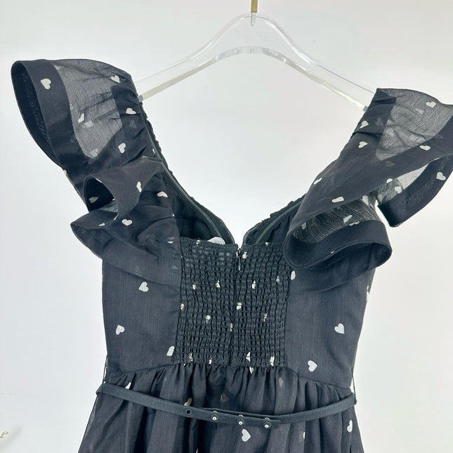 ZIMMERMANN HEART-PRINT KNEE-LENGTH DRESS 270167