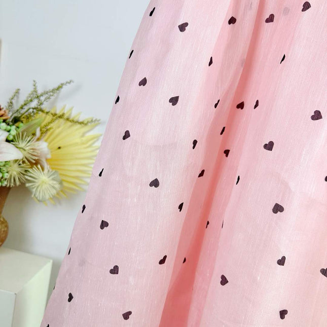 ZIMMERMANN HEART-PRINT KNEE-LENGTH DRESS 270169