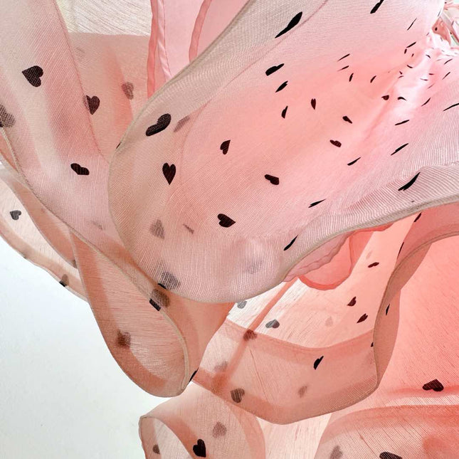 ZIMMERMANN HEART-PRINT KNEE-LENGTH DRESS 270169