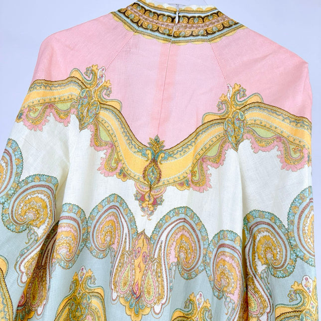 DEEP V-NECK DRESS WITH SIDE SLIT 266468