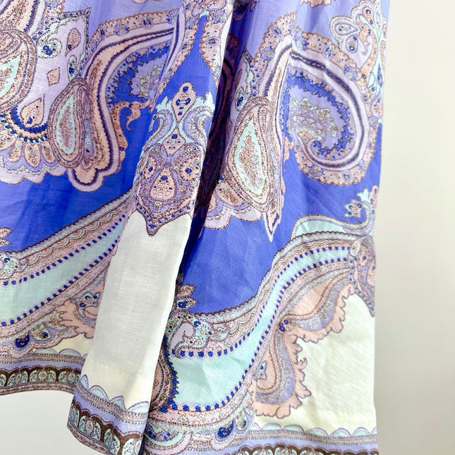 SPAGHETTI STRAP PRINTED MAXI DRESS