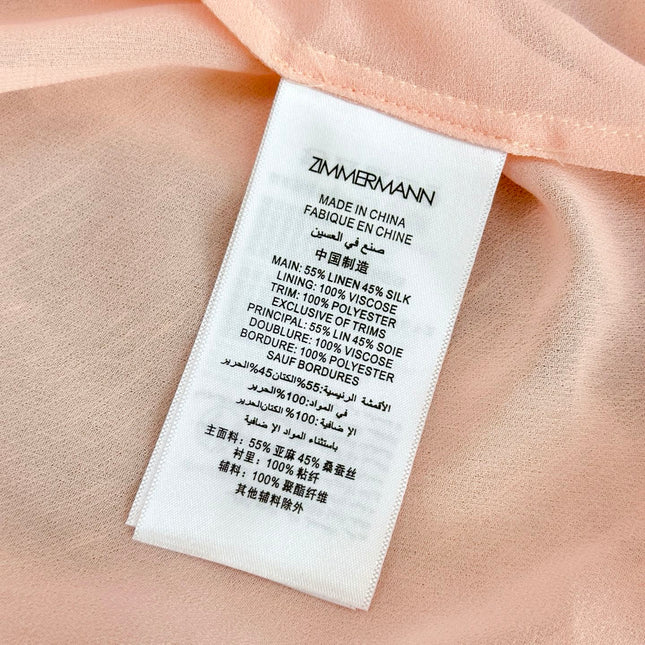 ZIMMERMANN OFF-SHOULDER LAYERED MAXI DRESS 270369