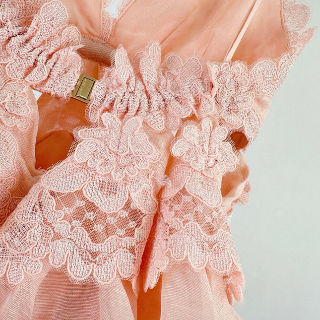 ZIMMERMANN OFF-SHOULDER LAYERED MAXI DRESS 270369