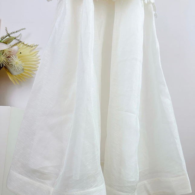 ZIMMERMANN OFF-SHOULDER LAYERED MAXI DRESS 270371