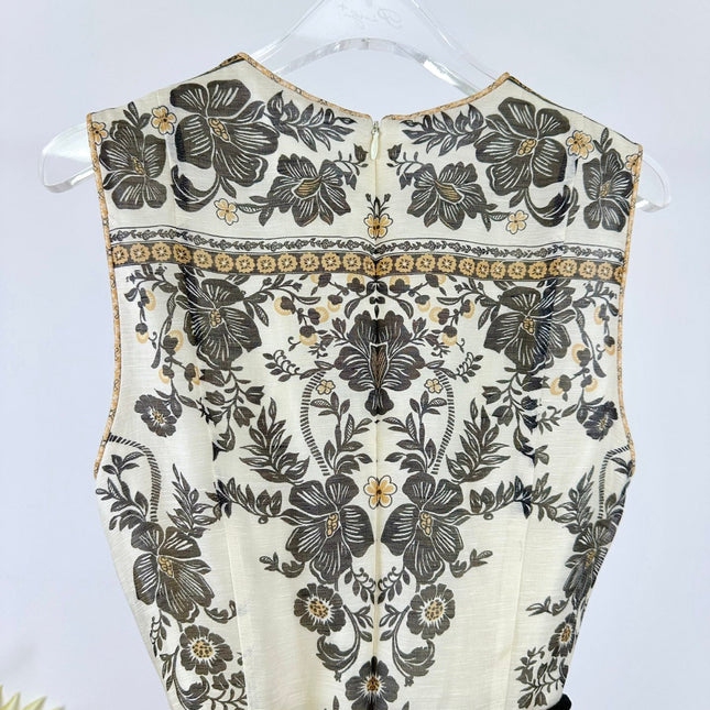 ZIMMERMANN PRINTED SLEEVELESS DRESS 270183
