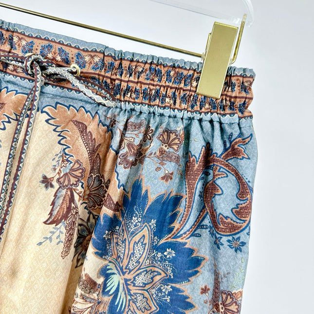 ELASTIC WAIST SILK SHORTS 25S IN HABUTAI SILK 266324