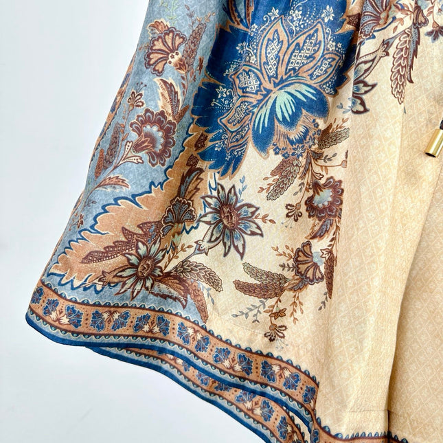 ELASTIC WAIST SILK SHORTS 25S IN HABUTAI SILK 266324