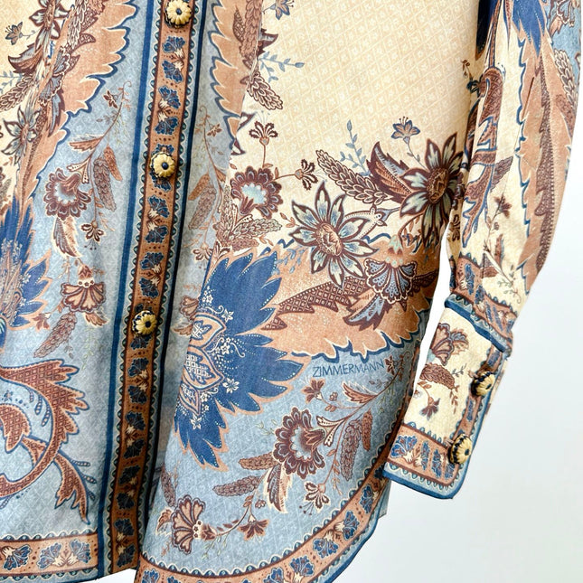 SHIRT ASCENSION OVERSIZED 25S IN SPUN SILK 266328