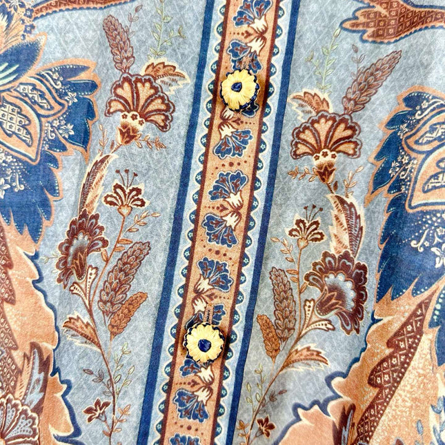 SHIRT ASCENSION OVERSIZED 25S IN SPUN SILK 266328