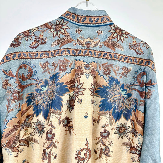 SHIRT ASCENSION OVERSIZED 25S IN SPUN SILK 266328