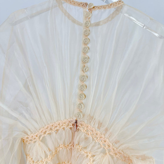 ZIMMERMANN LONG-SLEEVE PUFF-SLEEVE DRESS 270474