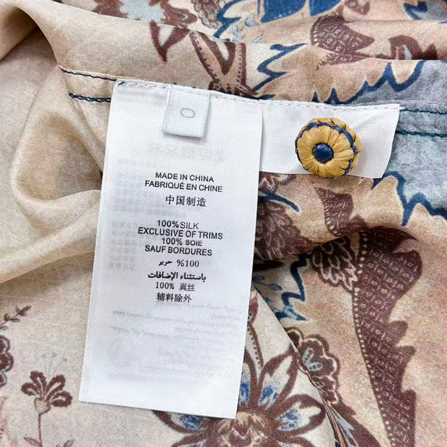 SHIRT ASCENSION OVERSIZED 25S IN SPUN SILK 266328