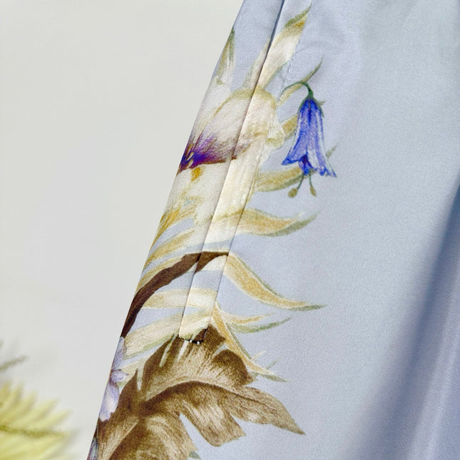 ZIMMERMANN WIDE-LEG PANTS WITH WAIST TIE 270125