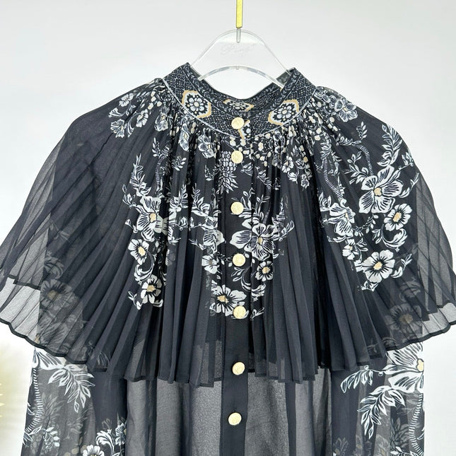 ZIMMERMANN PLEATED SHIRT 270195