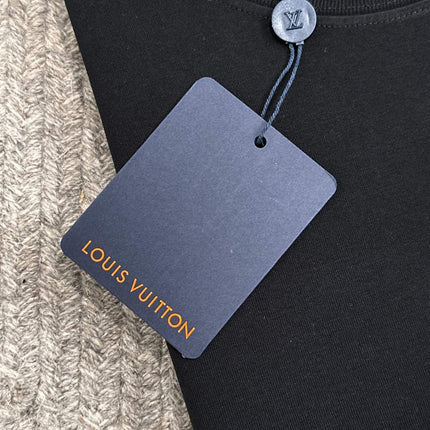 LV BLACK COTTON T-SHIRT 238909