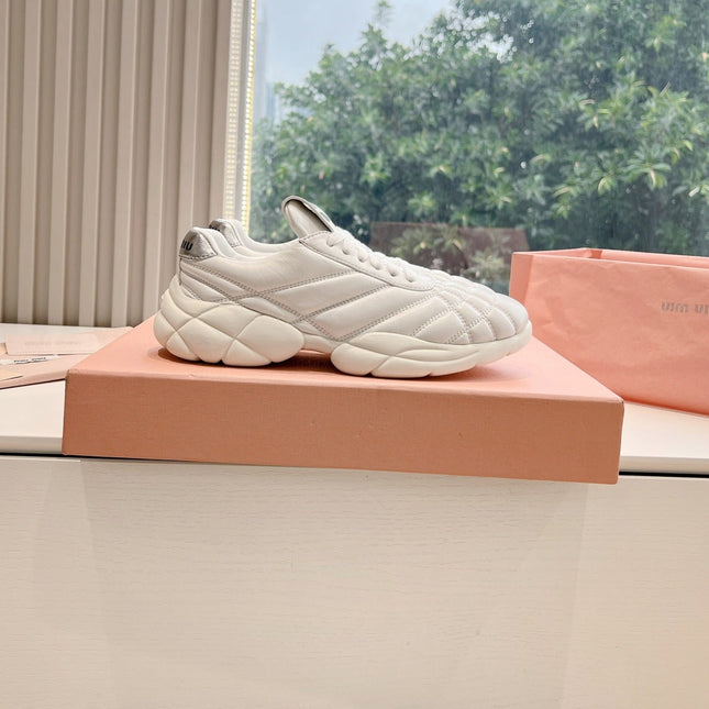 Women's Sneakers White Cowhide