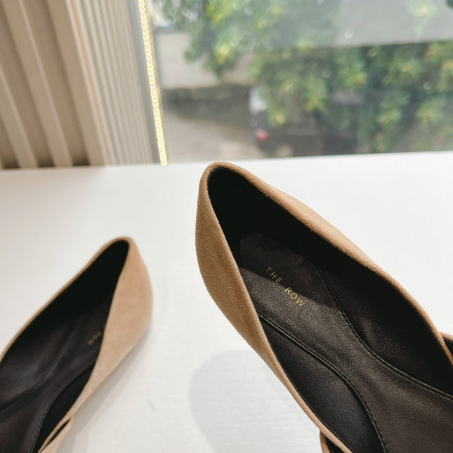 SL GEMMA BALLET FLAT CAMEL SUEDE
