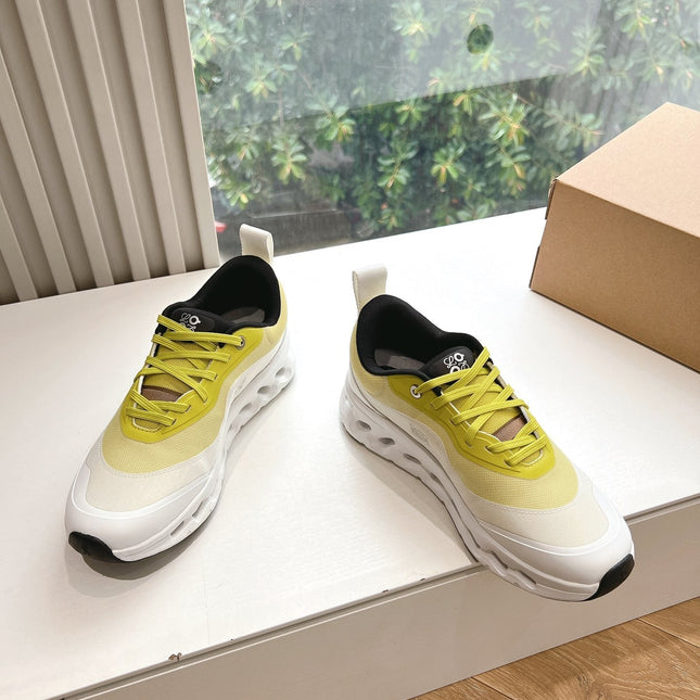 LW CLOUDTILT 2.0 SNEAKER WHITE AND YELLOW POLYESTER