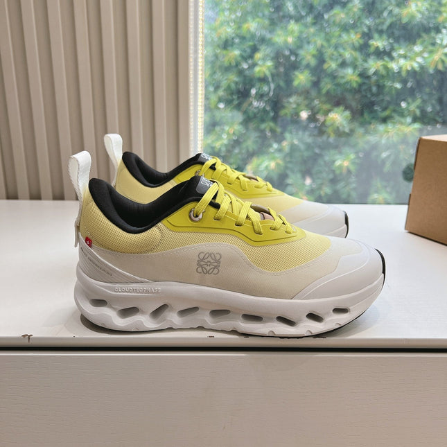 LW CLOUDTILT 2.0 SNEAKER WHITE AND YELLOW POLYESTER