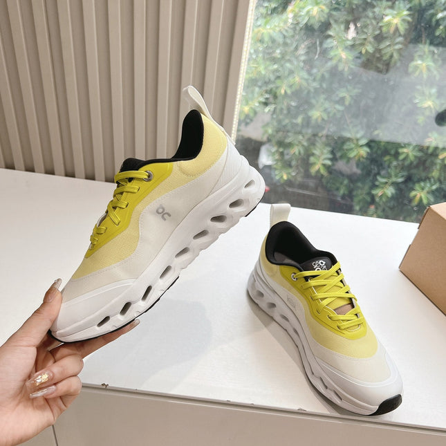 LW CLOUDTILT 2.0 SNEAKER WHITE AND YELLOW POLYESTER