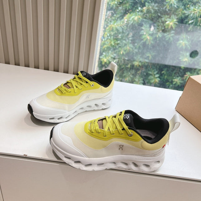 LW CLOUDTILT 2.0 SNEAKER WHITE AND YELLOW POLYESTER