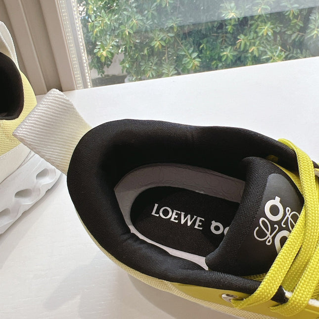 LW CLOUDTILT 2.0 SNEAKER WHITE AND YELLOW POLYESTER