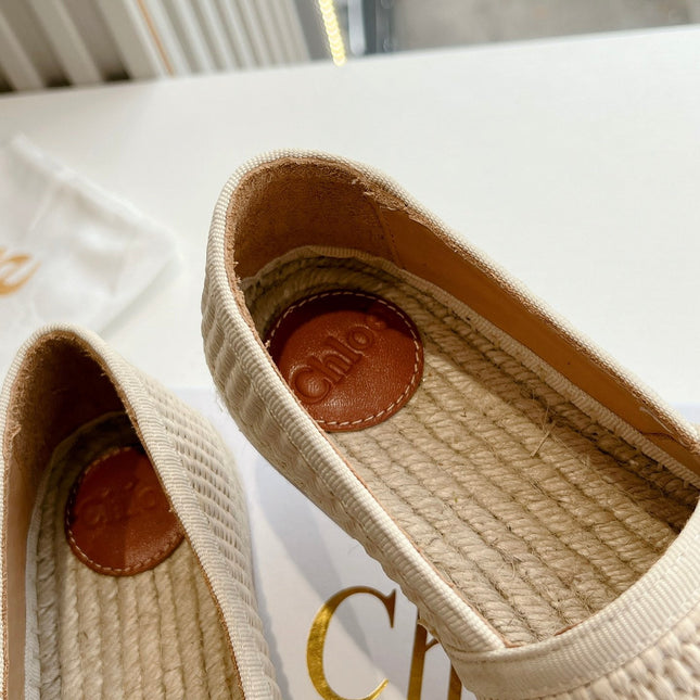 WOVEN LOAFER IN BEIGE RAFFIA