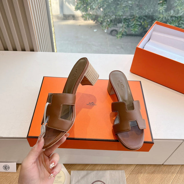 0ASIS SANDAL IN CHOCOLATE BROWN CALFSKIN