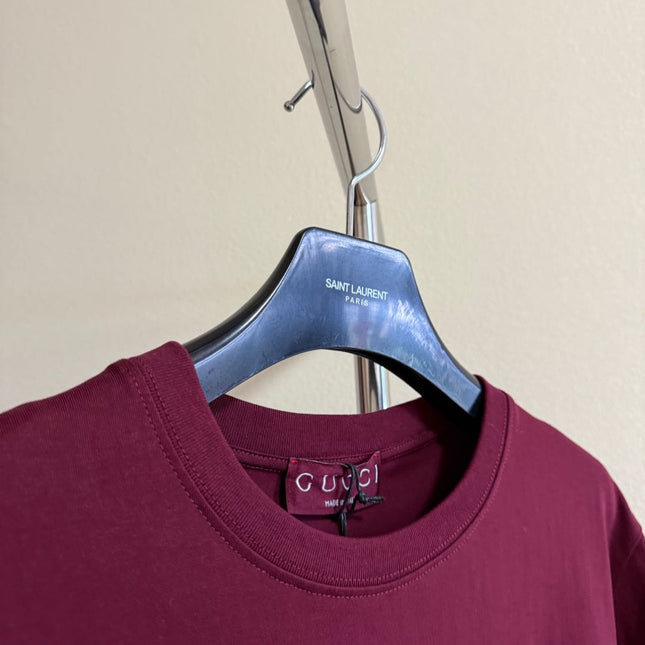 Gucci T-shirt Red Cotton