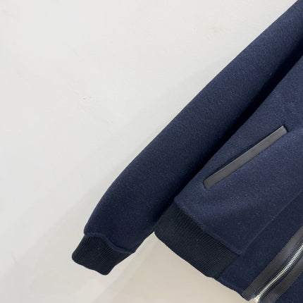 HERMES 25S CASHMERE COAT WITH SHEARLING COLLAR 251