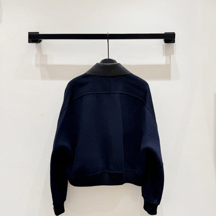 HERMES 25S CASHMERE COAT WITH SHEARLING COLLAR 251