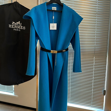 HERMES 25S PREMIUM LORO PIANA COAT 279