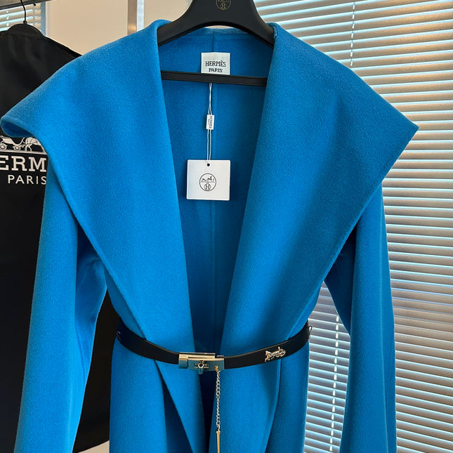 HERMES 25S PREMIUM LORO PIANA COAT 279