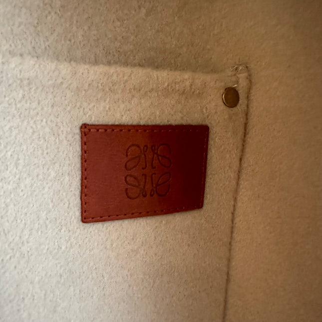 Loewe Coat Beige Cashmere