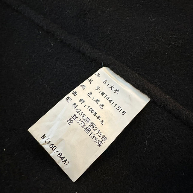 HERMES 25S DESIGNER CASHMERE COAT 180